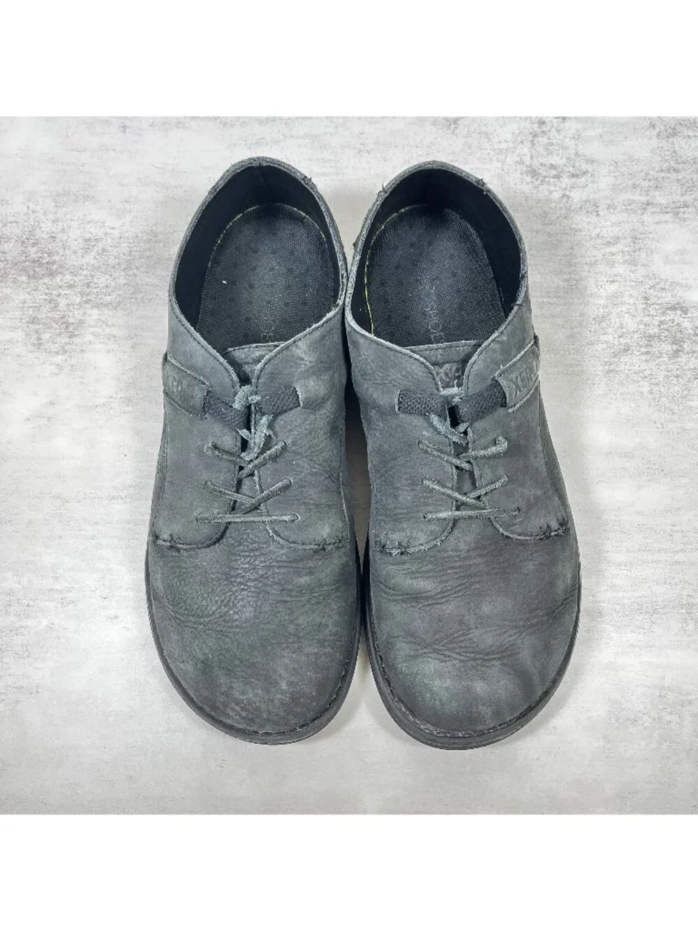 Xero Alston Leather Barefoot Minimalist Shoes - Men's Size 10 - Black